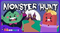 Going on a Monster Hunt - THE KIBOOMERS Halloween Song for Preschoolers Instructional Video