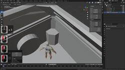 Mastering the Art of Isometric Room Design in Blender 3 - Creating Circular Window Using Boolean Modifier Instructional Video