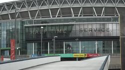 Views of Wembley Stadium News Clip