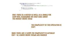 From 0 to 1 Data Structures & Algorithms in Java - What is the complexity of these pieces of code? Instructional Video