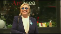 'I'm feeling great': Clinton after becoming 'overheated' News Clip
