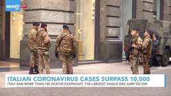 Italy's Coronavirus Death Toll Jumped By Over 160 In A Single Day News Clip