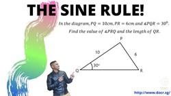 The Sine Rule in Trigonometry. Instructional Video