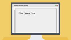 Outlining MLA Style Instructional Video