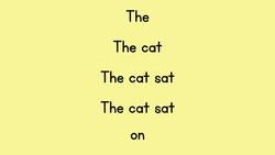 Fluency: Pyramid Sentences with Short Vowels Instructional Video