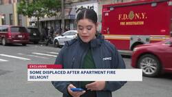 Exclusive: Residents believe Belmont apartment fire was intentionally set News Clip