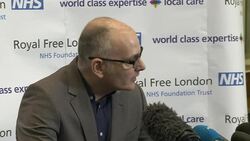 CLEAN : Ebola: Infected British nurse receiving blood plasma treatment News Clip