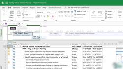 Microsoft Project 2021 From Beginners to Advanced - Customize the Quick Access Toolbar Instructional Video