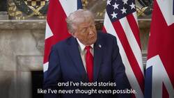 Donald Trump calls on Hamas to 'release the hostages now' News Clip