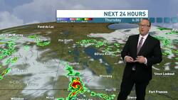 Riley Laychuk's Manitoba forecast for Thursday, Aug. 7, 2025 News Clip