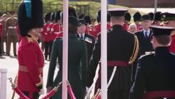 William and Kate visit Mons Barracks in Aldershot during St Patrick's Day celebration News Clip