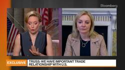 U.K.'s Truss: Majority of U.S. Trade Deal Text Done News Clip