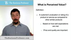 Perceived Value Instructional Video