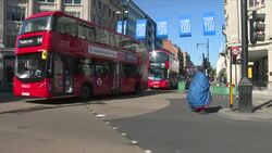 CLEAN : Central London streets busier as shops set to reopen News Clip