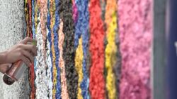 CLEAN : Artists paint mural in Mexico City to honour nurses fighting Covid-19 News Clip