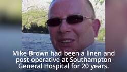 Colleagues line street for funeral procession of NHS worker News Clip