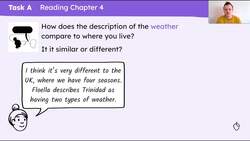 Exploring setting in 'Coming To England' Instructional Video