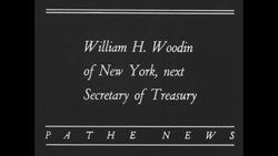 President-Elect Roosevelt's Treasury Secretary and Postmaster General News Clip