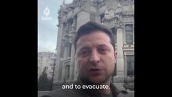 Russia invasion day 3: Ukrainian president vows to fight on in Kyiv News Clip