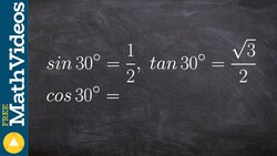 Use cofunction identities and trig identities to find the indicated trig functions Instructional Video