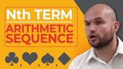 What is the formula for the rule for the nth term of a arithmetic sequence Instructional Video