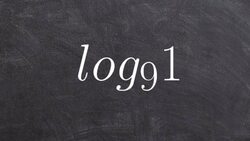 Tutorial - Evaluating Logarithms Without a Calculator Instructional Video
