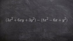 Adding two polynomials Instructional Video