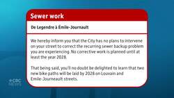 Fake city notices about sewer repair distributed to Montreal flood victims News Clip