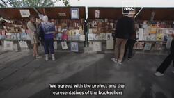 Battle for Bouquinistes: Paris authorities clash with booksellers over Olympic relocation News Clip