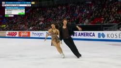 Americans Chock and Bates lead Skate America after the rhythm dance program News Clip