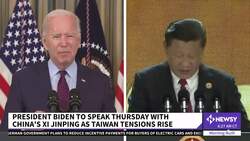 Biden Schedules Call With China's Xi Amid Tensions Over Taiwan News Clip