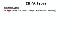 Complex Regional Pain Syndrome | Causes, Pathophysiology, Signs & Symptoms, Diagnosis, Treatment Instructional Video