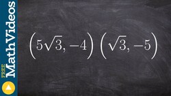 Find the distance between the two coordinate points ex 1 Instructional Video