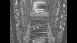 Hermann Goering rides boat through Niederfinow Boat Lift News Clip