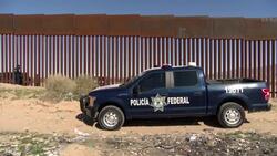 CLEAN : U.S. Border Patrol performs drill at border wall with Mexico News Clip