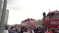 CLEAN : Football: Liverpool hold end-of-season parade through city centre (2) News Clip