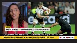 Canada heading to Women's Rugby World Cup final | Hanomansing Tonight News Clip