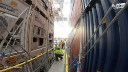 The Genius Invention Engineers Found to Secure the Millions $ Worth of Goods on Container Ships Instructional Video