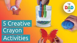 5 Cool Things to Do With Crayons Instructional Video