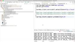 Master Microservices with Spring Boot and Spring Cloud - Step 13 – Connecting Currency Conversion Microservice and API Gateway with Zipkin Instructional Video