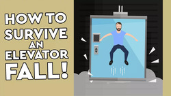 Can You Survive An Elevator Fall By Jumping? Instructional Video