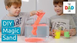 How to Make Magic Sand that Never Gets Wet Instructional Video