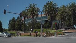 CLEAN : STOCKSHOTS: Google headquarters in California News Clip