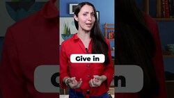 A Difficult Phrasal Verb #shorts Instructional Video