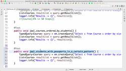 Master Hibernate and JPA with Spring Boot in 100 Steps - Step 52 - JPQL - Courses Like 100 Steps Instructional Video