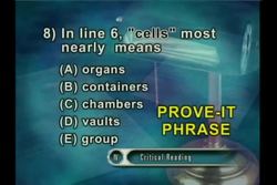 Critical Reading & Writing - Passage Based Reading Continued Instructional Video