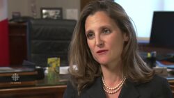Chrystia Freeland on strengthening Canadian values News Clip
