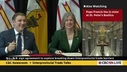 N.L., N.B. agree to explore breaking down interprovincial trade barriers News Clip