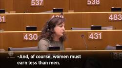 Misogynistic EU parliamentarian dressed down after railing against women News Clip