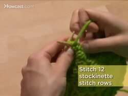 How to Knit Fingerless Gloves Instructional Video